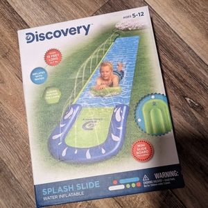 Discovery splash slide